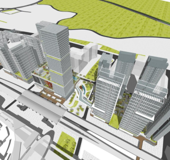 深圳龙华红山龙光玖钻 投标中标模型